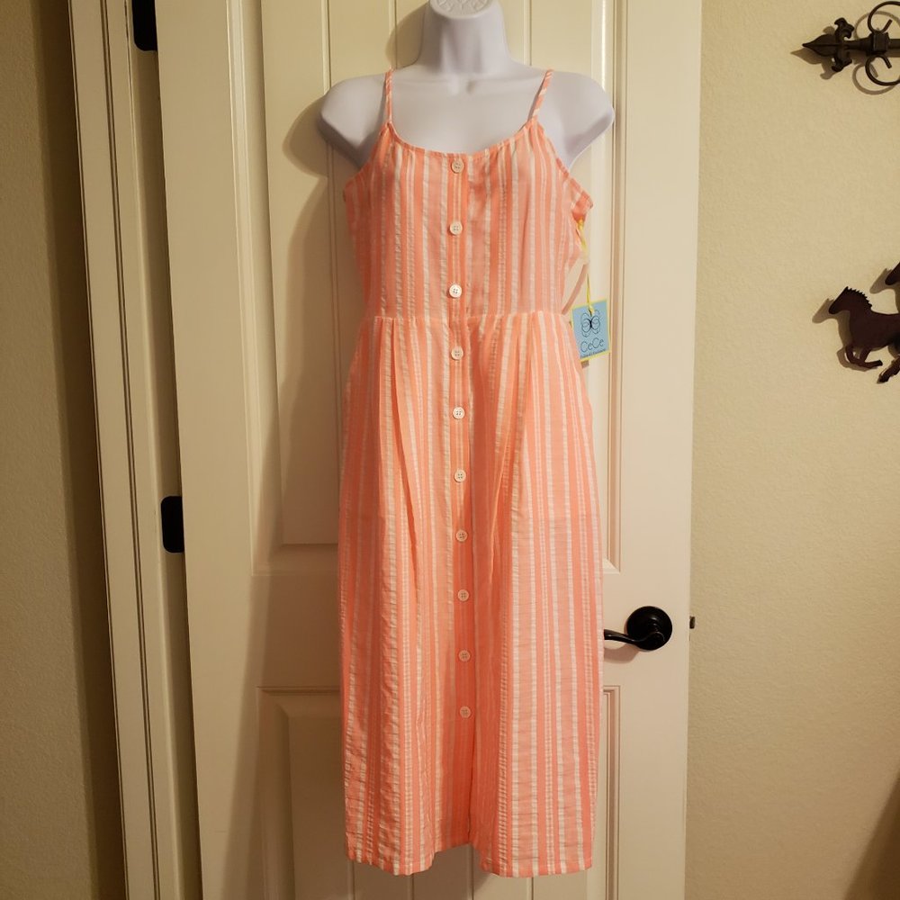 CeCe Pink Flamingo Dress NWT